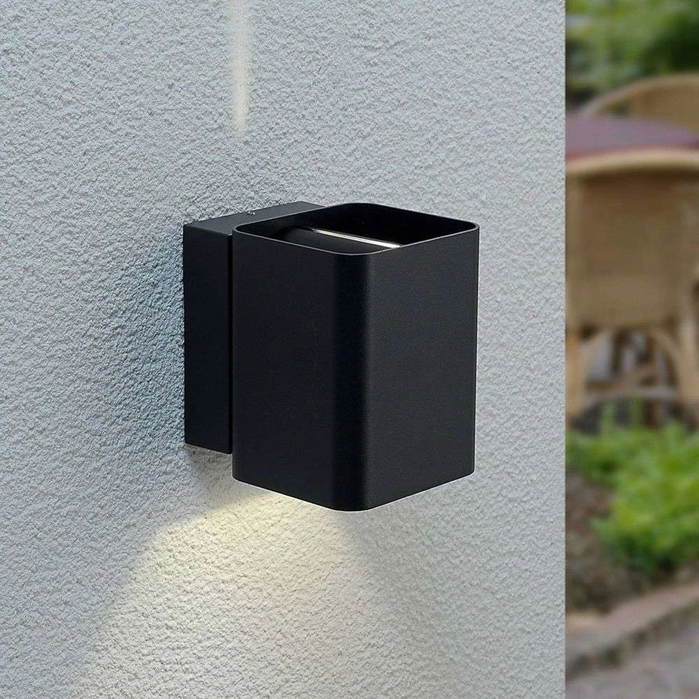 Lucande Lámparas Nikolas Udendørs Aplique De Pared Graphite - Lucande 2 Lucande Lámparas Nikolas Udendørs Aplique De Pared Graphite - Lucande - Imagen 2