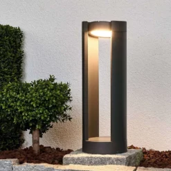 Lucande Lámparas Dylen Short LED Lámpara Exterior/Jardín IP65 Graphite - Lucande -Lucande Tienda de ventas 42510965092364