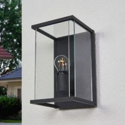 Lucande Lámparas Annalea Aplique Exterior IP54 Dark Grey - Lucande -Lucande Tienda de ventas 42510965210613 2