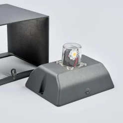 Lucande Lámparas Evie Udendørs Aplique De Pared Dark Grey/Clear - Lucande -Lucande Tienda de ventas 42510965260355