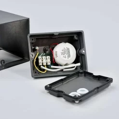 Lucande Lámparas Evie Udendørs Aplique De Pared Dark Grey/Clear - Lucande -Lucande Tienda de ventas 42510965260356