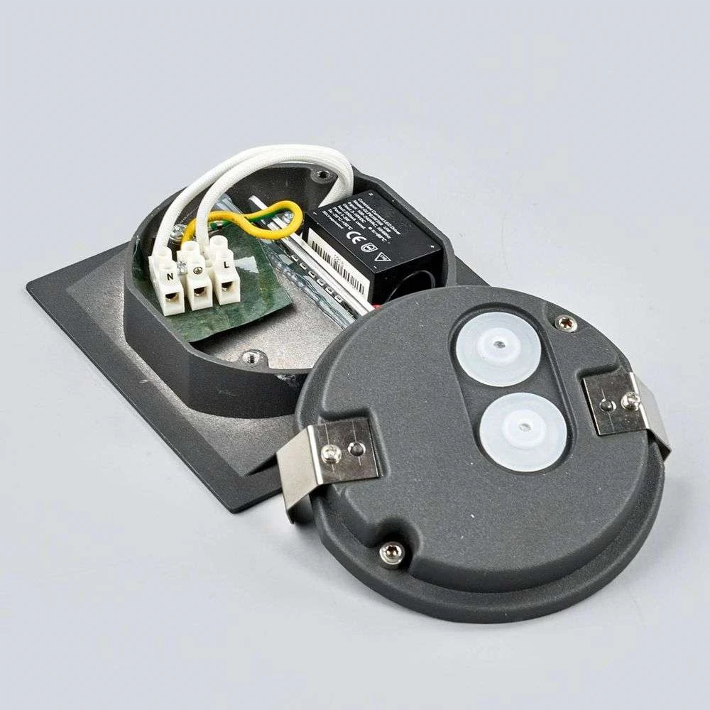 Lucande Lámparas Loya Square Empotrable Exterior IP54 Dark Grey - Lucande 6 Lucande Lámparas Loya Square Empotrable Exterior IP54 Dark Grey - Lucande - Imagen 6