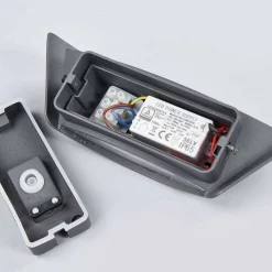 Lucande Lámparas Glen Udendørs Aplique De Pared Antracite/White - Lucande -Lucande Tienda de ventas 42510965276506