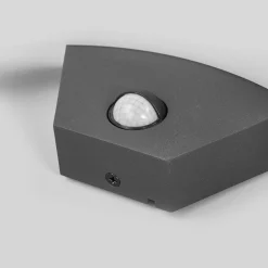 Lucande Lámparas Jule Udendørs Aplique De Pared W/Sensor Graphite/White - Lucande -Lucande Tienda de ventas 42510965280225