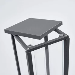 Lucande Lámparas Annalea Lámpara Exterior/Jardín H50 Dark Grey/Clear - Lucande -Lucande Tienda de ventas 42510965285893