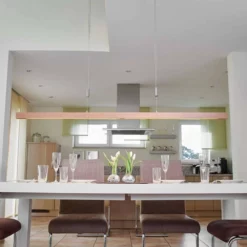 Lucande Lámparas Nora Lámpara Colgante Oak/Nickel - Lucande -Lucande Tienda de ventas 42510965318313