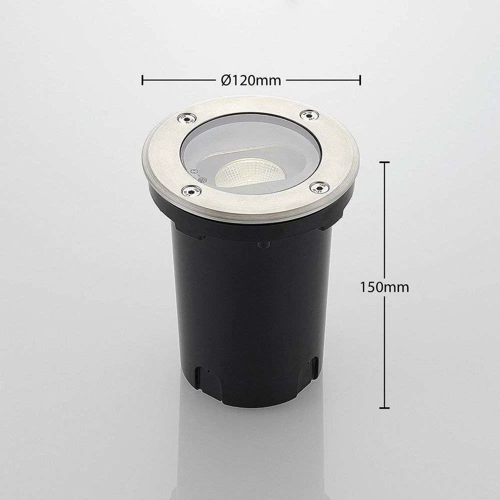 Lucande Lámparas Doris Udendørs Spot Exterior Empotrable De Suelo Steel - Lucande 2 Lucande Lámparas Doris Udendørs Spot Exterior Empotrable De Suelo Steel - Lucande - Imagen 2