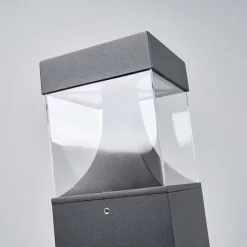 Lucande Lámparas Egon Lámpara Exterior/Jardín Graphite/Clear - Lucande -Lucande Tienda de ventas 42510965388165