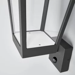 Lucande Lámparas Chaja Udendørs Aplique De Pared W/SensorDark Grey/Clear - Lucande 10 Lucande Lámparas Chaja Udendørs Aplique De Pared W/SensorDark Grey/Clear - Lucande -Lucande Tienda de ventas 42510965389465