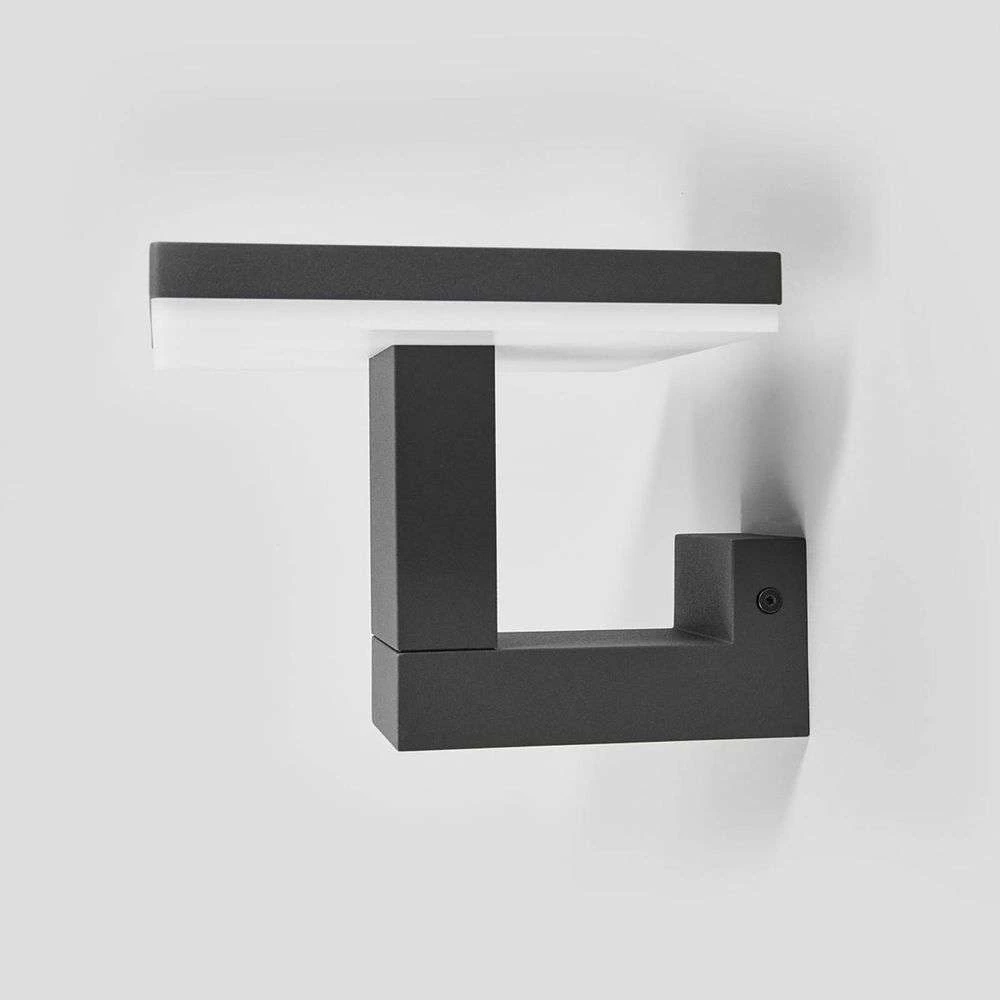 Lucande Lámparas Olesia Aplique Pared Exterior Dark Grey/Opal - Lucande 4 Lucande Lámparas Olesia Aplique Pared Exterior Dark Grey/Opal - Lucande - Imagen 4