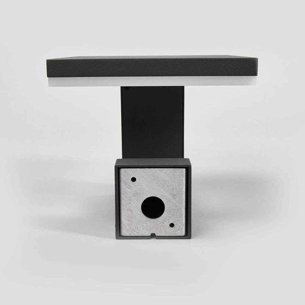 Lucande Lámparas Olesia Aplique Pared Exterior Dark Grey/Opal - Lucande 6 Lucande Lámparas Olesia Aplique Pared Exterior Dark Grey/Opal - Lucande - Imagen 6