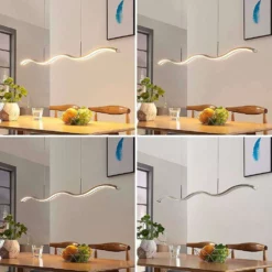 Lucande Lámparas Brama Lámpara Colgante Nickel/White - Lucande -Lucande Tienda de ventas 42510965472763