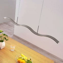 Lucande Lámparas Brama Lámpara Colgante Nickel/White - Lucande -Lucande Tienda de ventas 42510965472766