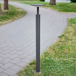 Lucande Lámparas Fenia Lámpara Para Jardín H100 Anthracite/Opal - Lucande -Lucande Tienda de ventas 42510965479863