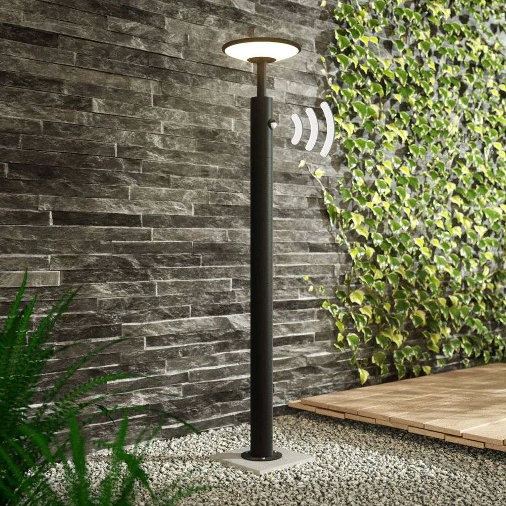 Lucande Lámparas Fenia Lámpara Para Jardín W/Sensor Anthracite/Opal - Lucande 2 Lucande Lámparas Fenia Lámpara Para Jardín W/Sensor Anthracite/Opal - Lucande - Imagen 2