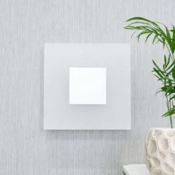 Lucande Lámparas Berlind Aplique De Pared Opal/Silver - Lucande -Lucande Tienda de ventas 42510965481434