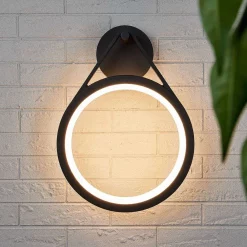 Lucande Lámparas Mirco Aplique Pared Exterior Graphite/White - Lucande -Lucande Tienda de ventas 42510965485633