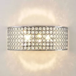 Lucande Lámparas Alizee Aplique De Pared Chrome/Clear - Lucande -Lucande Tienda de ventas 42510965486866