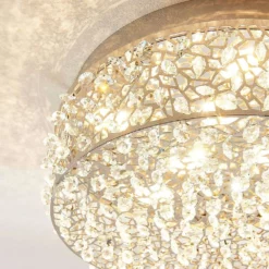 Lucande Lámparas Felias Lámpara De Techo Chrome/Clear - Lucande -Lucande Tienda de ventas 42510965487094