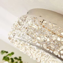 Lucande Lámparas Felias Lámpara De Techo Chrome/Clear - Lucande -Lucande Tienda de ventas 42510965487095