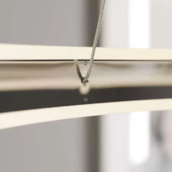 Lucande Lámparas Lyani Lámpara Colgante Ø60 Chrome/White - Lucande 9 Lucande Lámparas Lyani Lámpara Colgante Ø60 Chrome/White - Lucande -Lucande Tienda de ventas 42510965502454