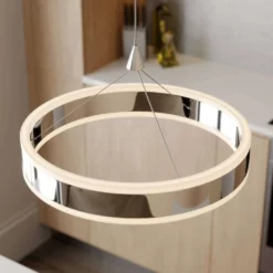 Lucande Lámparas Lyani Lámpara Colgante L85 Chrome/White - Lucande 8 Lucande Lámparas Lyani Lámpara Colgante L85 Chrome/White - Lucande -Lucande Tienda de ventas 42510965502833