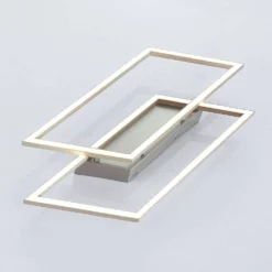 Lucande Lámparas Quadra Lámpara De Techo Dim. S Steel/White - Lucande -Lucande Tienda de ventas 42510965509486