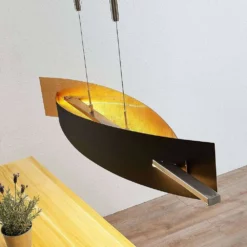 Lucande Lámparas Marija Lámpara Colgante L100 Black/Gold - Lucande -Lucande Tienda de ventas 42510965537034