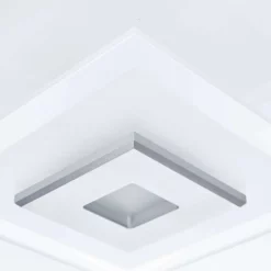 Lucande Lámparas Tian Lámpara De Techo 25x25 Alu/Clear - Lucande -Lucande Tienda de ventas 42510965543285