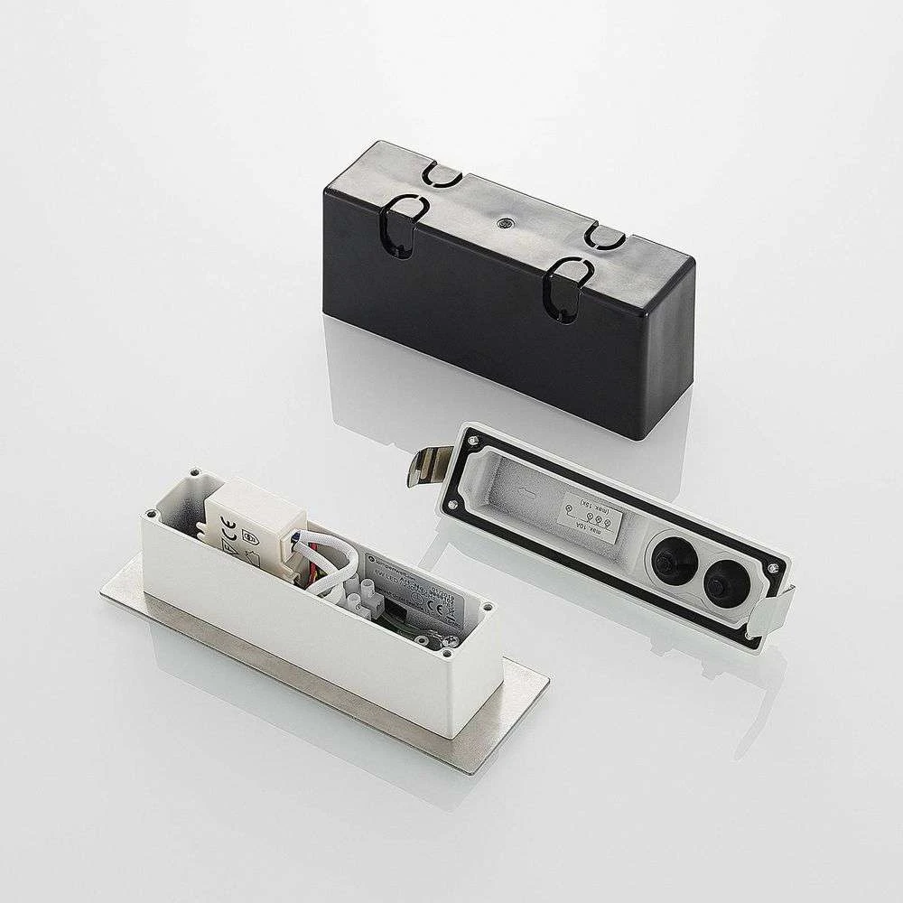 Lucande Lámparas Roni Short Empotrable Aplique De Pared Exterior Steel - Lucande 6 Lucande Lámparas Roni Short Empotrable Aplique De Pared Exterior Steel - Lucande - Imagen 6