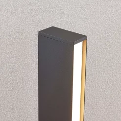 Lucande Lámparas Lirka 1 Lámpara Para Jardín Dark Grey/White - Lucande -Lucande Tienda de ventas 42510965557905