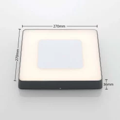 Lucande Lámparas Sora Udendørs Lámpara De Techo White/Dark Grey - Lucande 8 Lucande Lámparas Sora Udendørs Lámpara De Techo White/Dark Grey - Lucande -Lucande Tienda de ventas 42510965558993