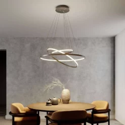 Lucande Lámparas Ezana Lámpara Colgante Nickel - Lucande -Lucande Tienda de ventas 42510965568585