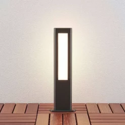 Lucande Lámparas Mhairi Lámpara Para Jardín H50 Anthracite/White - Lucande -Lucande Tienda de ventas 42510965569193