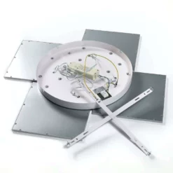 Lucande Lámparas Ilira 4 Lámpara De Techo White/Silver - Lucande -Lucande Tienda de ventas 42510965615866