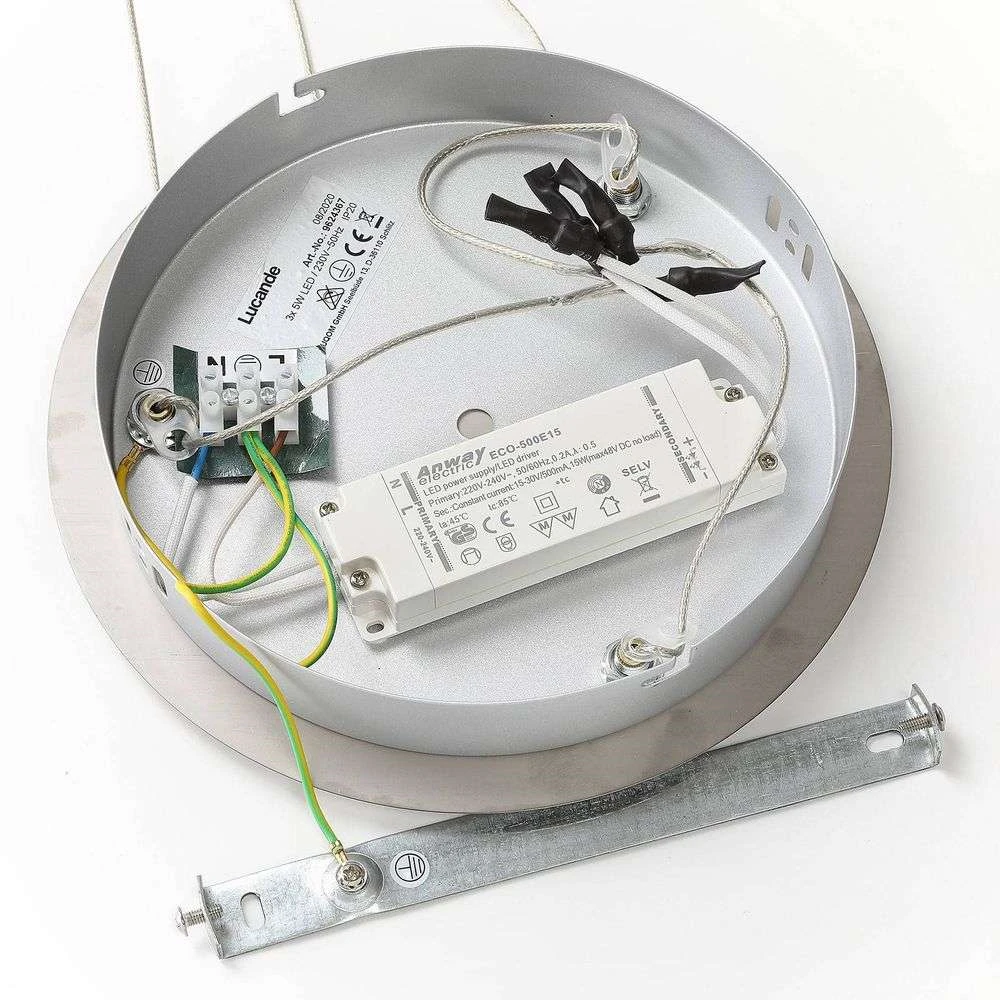 Lucande Lámparas Hayley 3 Lámpara Colgante Clear/Chrome - Lucande 6 Lucande Lámparas Hayley 3 Lámpara Colgante Clear/Chrome - Lucande - Imagen 6