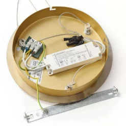 Lucande Lámparas Hayley 3 Lámpara Colgante Clear/Gold - Lucande -Lucande Tienda de ventas 42510965624536