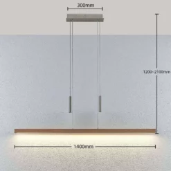 Lucande Lámparas Tamlin Lámpara Colgante Beech - Lucande -Lucande Tienda de ventas 42510965625075 1