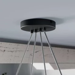 Lucande Lámparas Asta 4 Lámpara Colgante Grey/Wood - Lucande -Lucande Tienda de ventas 42510965663214 3