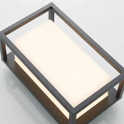 Lucande Lámparas Ilirian Aplique Exterior Graphite/White - Lucande -Lucande Tienda de ventas 42510965731383