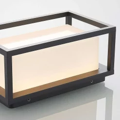 Lucande Lámparas Ilirian Aplique Exterior Graphite/White - Lucande -Lucande Tienda de ventas 42510965731385