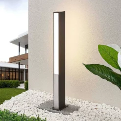 Lucande Lámparas Aegisa Lámpara Para Jardín H80 Dark Grey/White - Lucande -Lucande Tienda de ventas 42510965734803