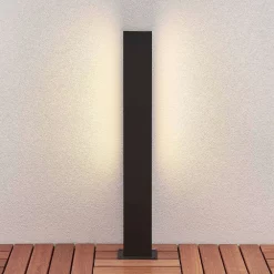 Lucande Lámparas Aegisa Lámpara Para Jardín H80 Dark Grey/White - Lucande -Lucande Tienda de ventas 42510965734804