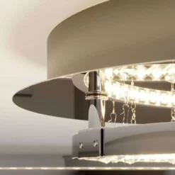 Lucande Lámparas Keely Lámpara De Techo S Chrome/Clear - Lucande -Lucande Tienda de ventas 42510965737564