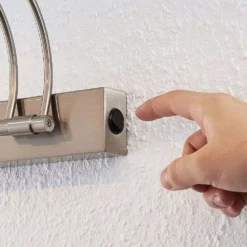 Lucande Lámparas Dimitrij Aplique De Pared Nickel - Lucande -Lucande Tienda de ventas 42510965745555