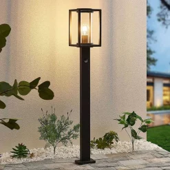 Lucande Lámparas Ferda Lámpara Para Jardín W/Sensor H100 Graphite - Lucande -Lucande Tienda de ventas 42510965760853
