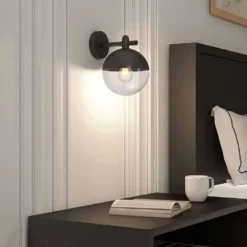 Lucande Lámparas Dustian Aplique De Pared - Lucande -Lucande Tienda de ventas 4251096580259lucande dustian wandleuchte glaskugel4