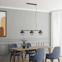 Lucande Lámparas Dustian 3 Lámpara Colgante - Lucande -Lucande Tienda de ventas 4251096580303lucande dustian haengeleuchte 3 fl 124 cm3