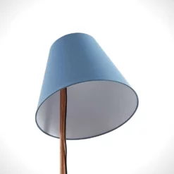 Lucande Lámparas Jinda Lámpara De Pie Blue/Wood - Lucande -Lucande Tienda de ventas 4251096593433jinda gulvlampe3