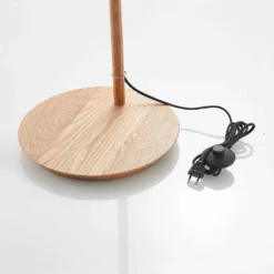 Lucande Lámparas Jinda Lámpara De Pie Blue/Wood - Lucande -Lucande Tienda de ventas 4251096593433jinda gulvlampe5